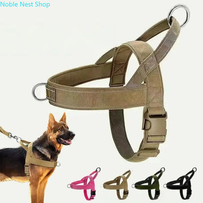 No Pull Dog Harness for All Dogs, Easy Fit Adjustable Chafe Resistant Pet Harness, Safe Secure Comfortable Lightweight Dog Vest Harness for Walking Training Outdoor Dog Supplies
